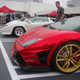 Illustration for article titled Supercars Took Over A Garage To Welcome The $1.9 Million Lamborghini Centenario
